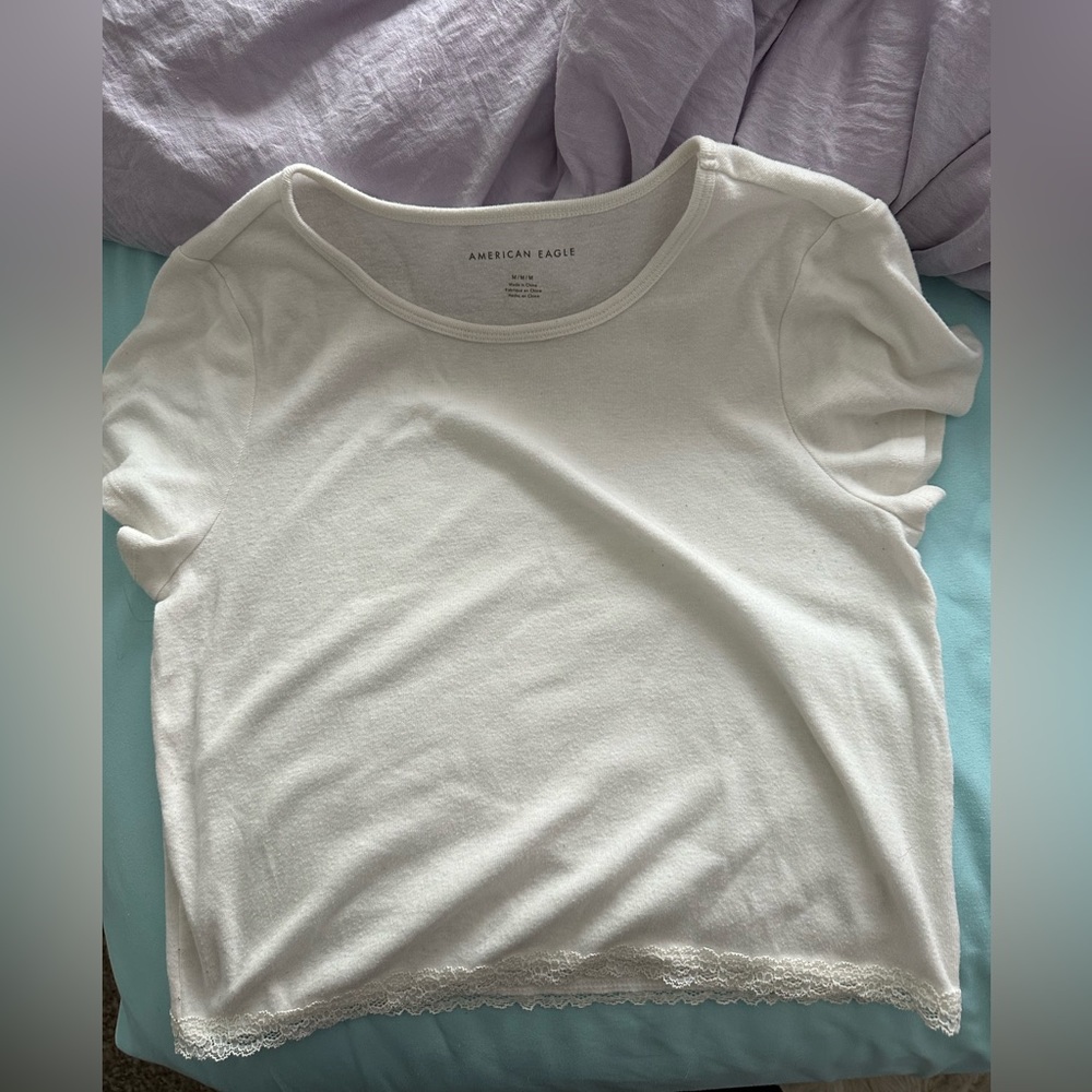American Eagle Cream Top